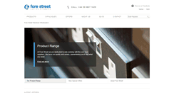 Desktop Screenshot of forestreetelectricals.com
